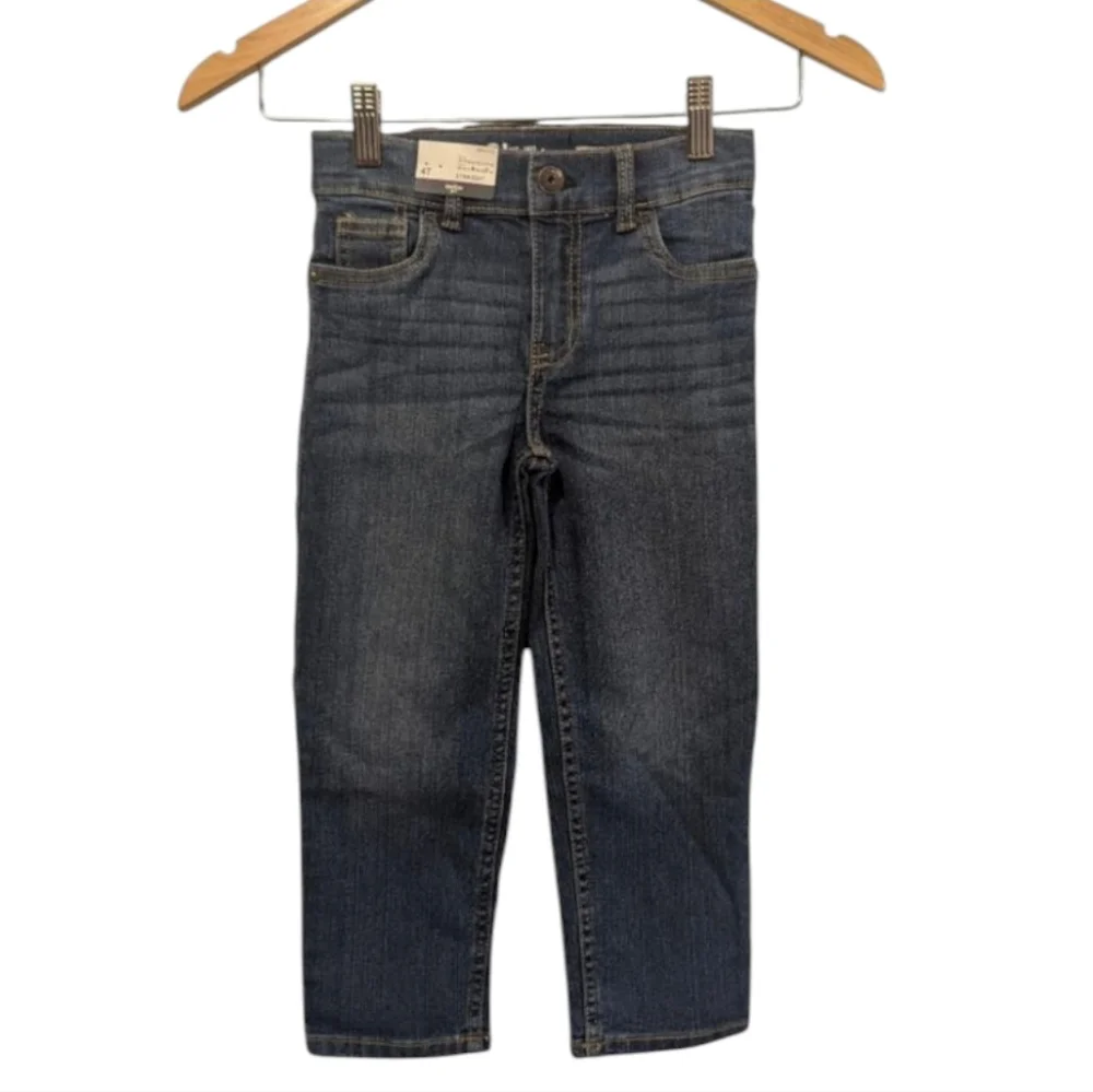 OshKosh B'sGosh Boy's Straight Denim Jeans Size 4T
